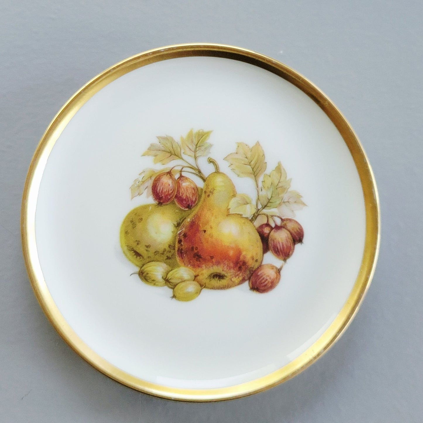 Bavaria Porcelain Fruit Coaster, Set of 6, Made in Germany