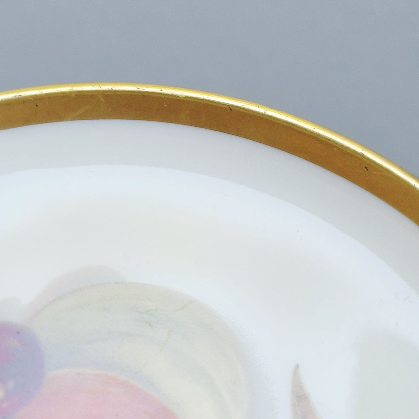 Bavaria Porcelain Fruit Coaster, Set of 6, Made in Germany