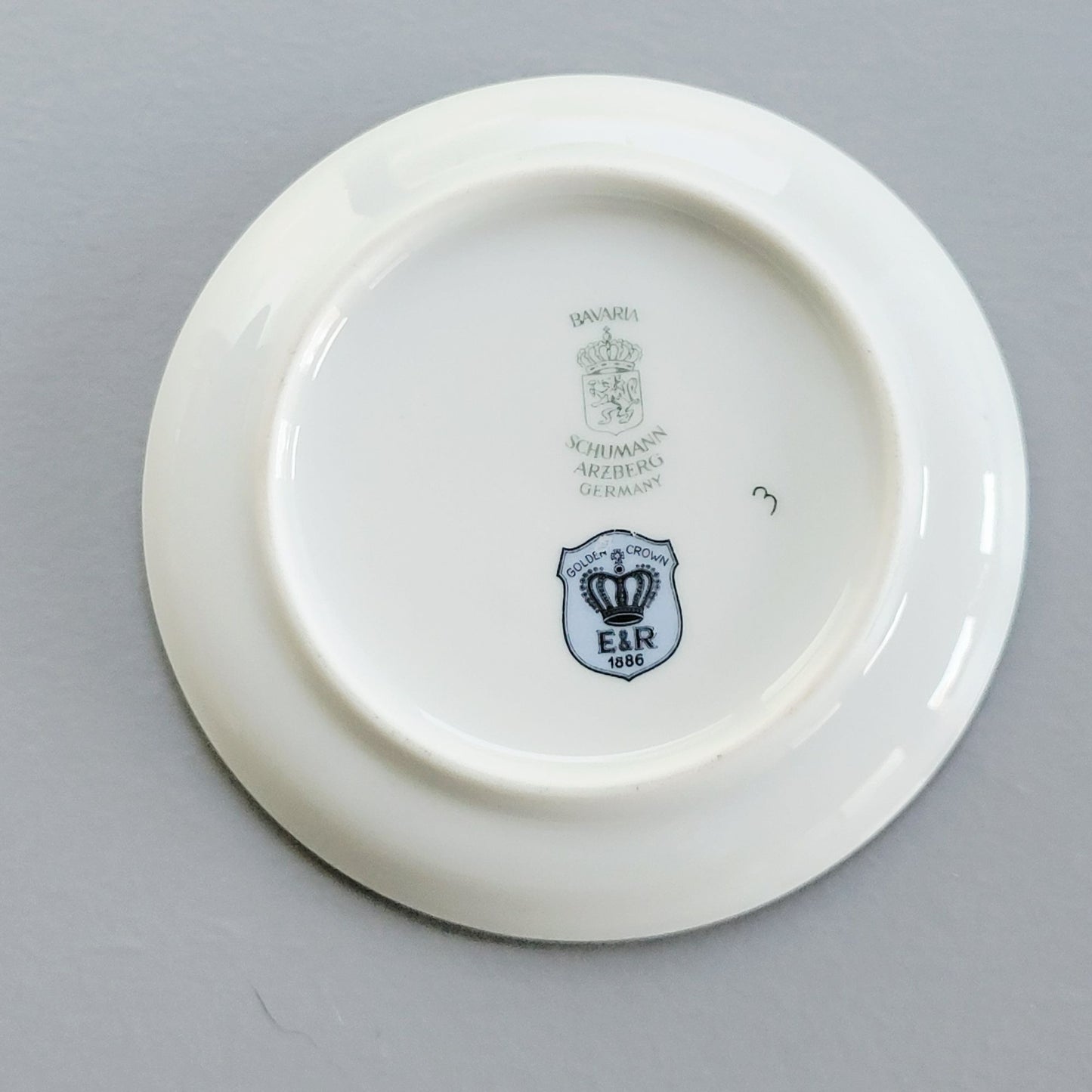 Bavaria Porcelain Fruit Coaster, Set of 6, Made in Germany