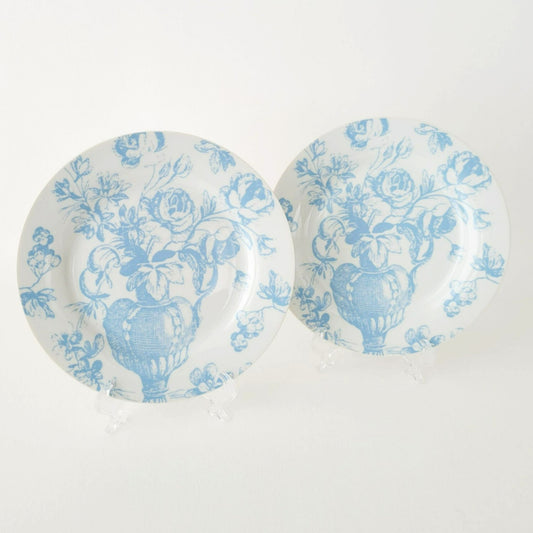Living Quarters Botanical Salad Plate, Set of 2