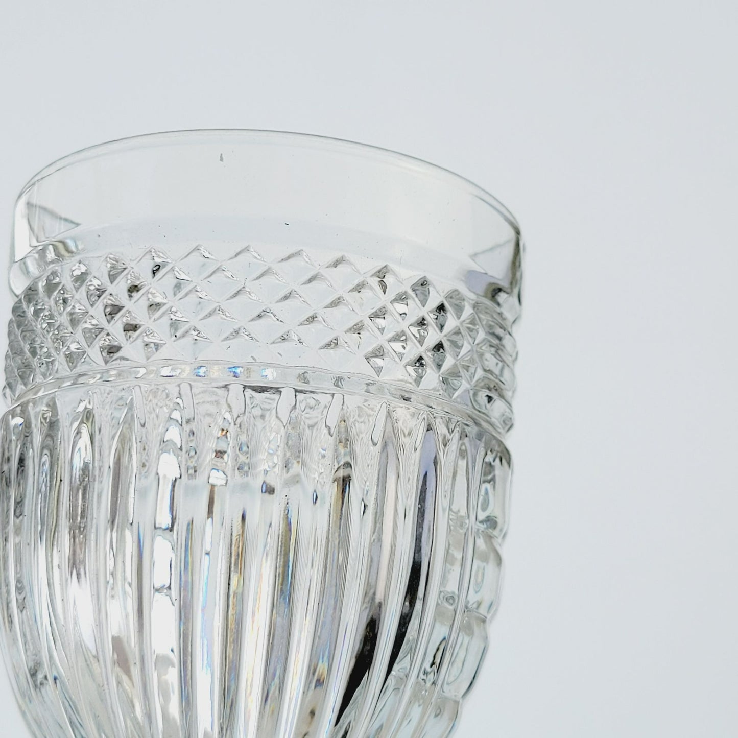 Libbey Glass Radiant Water Goblets, USA Made