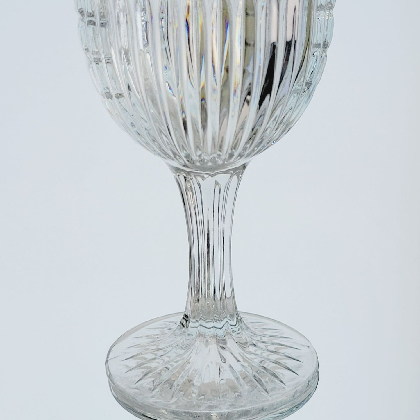 Libbey Glass Radiant Water Goblets, USA Made