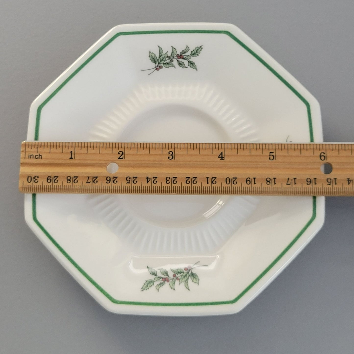 Nikko Christmastime Classic Collection Cup & Saucer, 2 SETS, c.1979-83