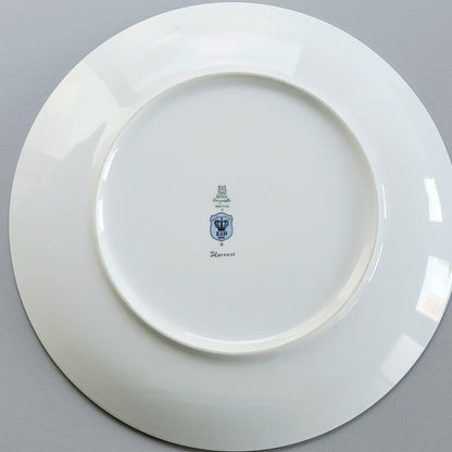 PM Jaeger & Co. Harvest Dinner Plate, Grapes & Walnuts, c.1950-60 Bavaria Germany