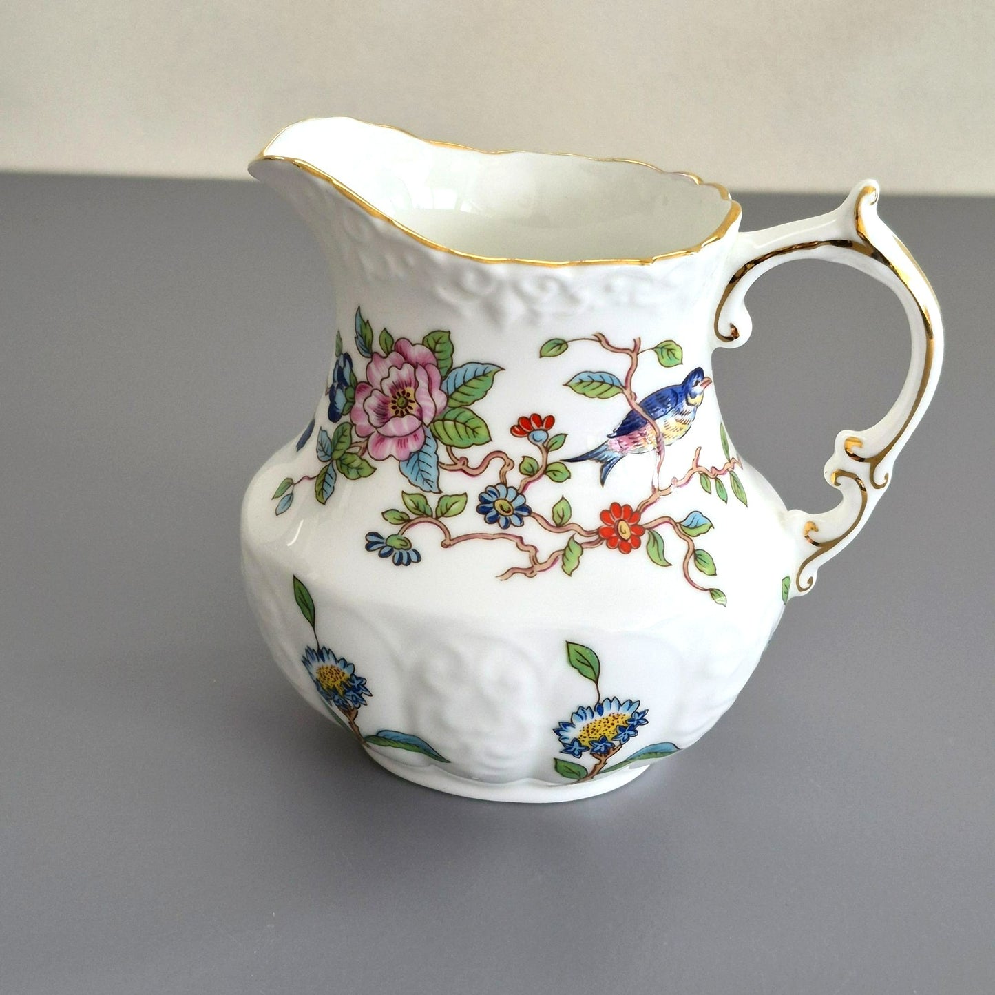Aynsley "Pembroke" Creamer Pitcher Jug, 8fl. oz., c.1968-2015 England