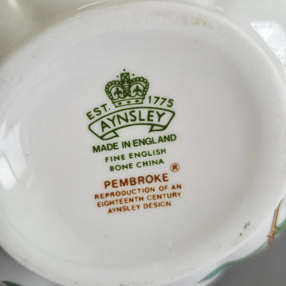 Aynsley "Pembroke" Creamer Pitcher Jug, 8fl. oz., c.1968-2015 England