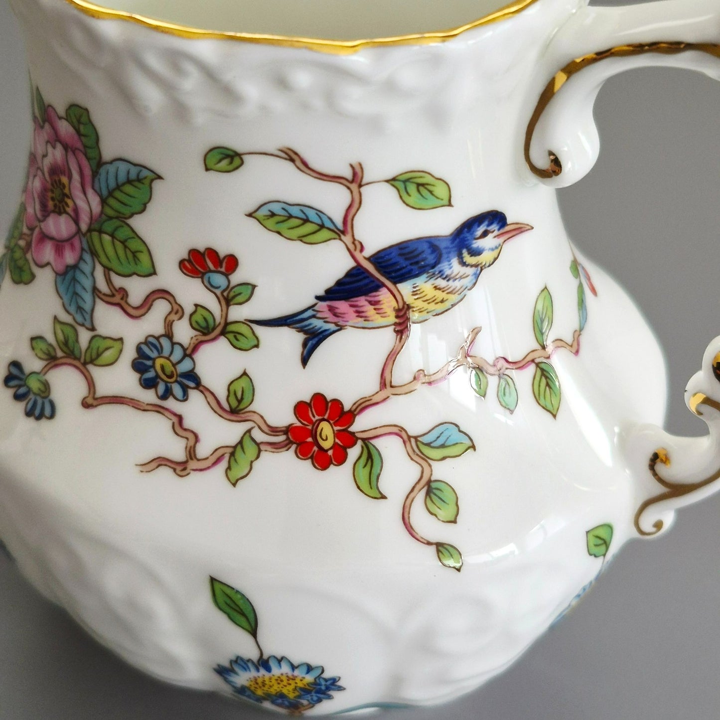 Aynsley "Pembroke" Creamer Pitcher Jug, 8fl. oz., c.1968-2015 England