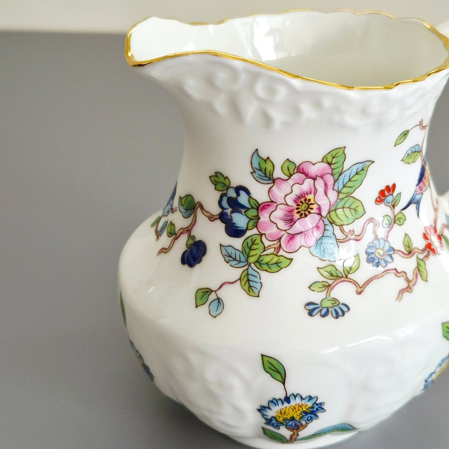 Aynsley "Pembroke" Creamer Pitcher Jug, 8fl. oz., c.1968-2015 England