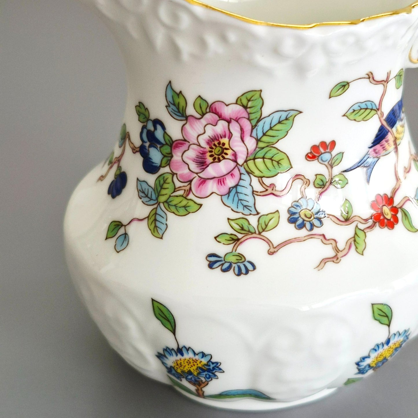 Aynsley "Pembroke" Creamer Pitcher Jug, 8fl. oz., c.1968-2015 England