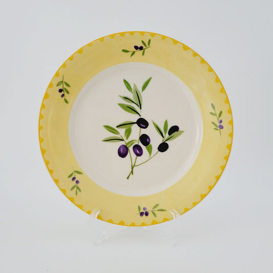Studio Nova Olive Branch Salad Plate, c. 2002-2006