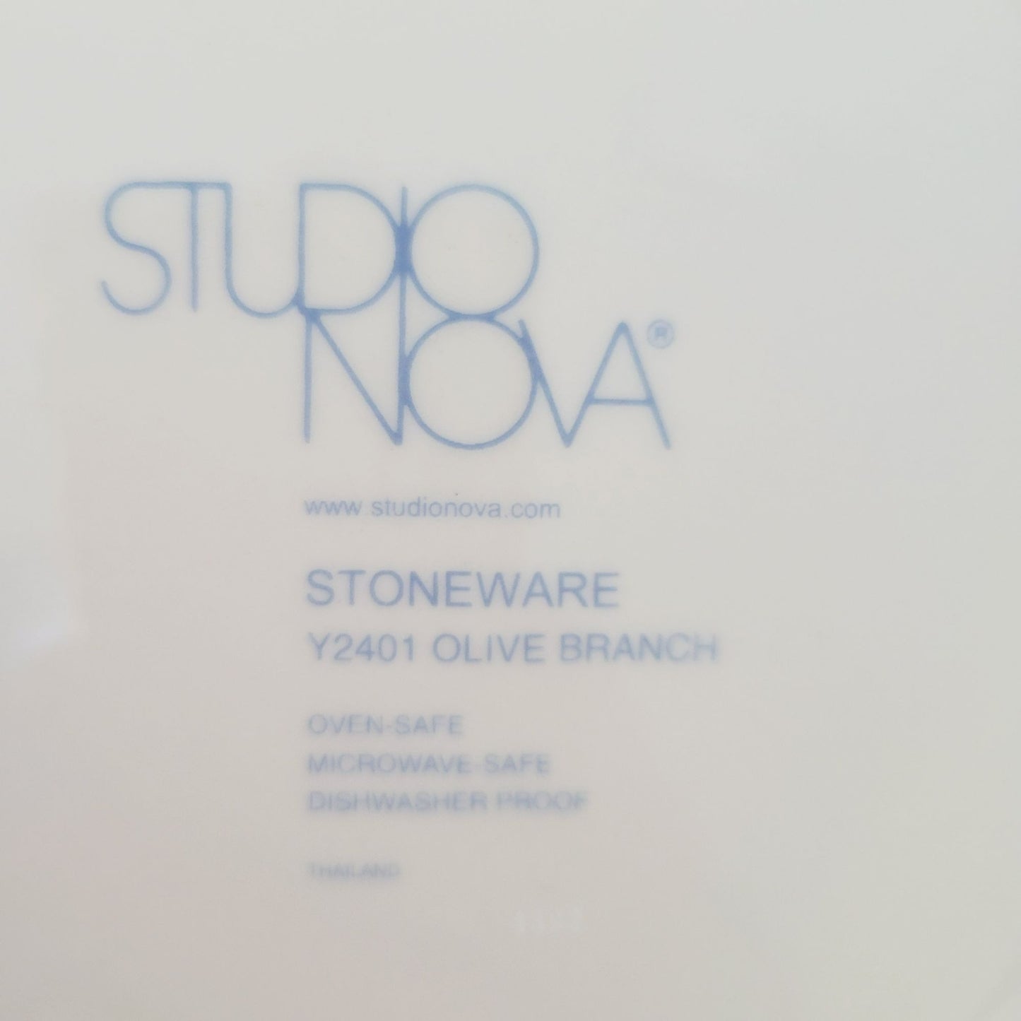 Studio Nova Olive Branch Salad Plate, c. 2002-2006