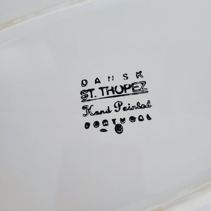 Dansk St. Tropez 18" Oval Serving Platter, Made in Portugal