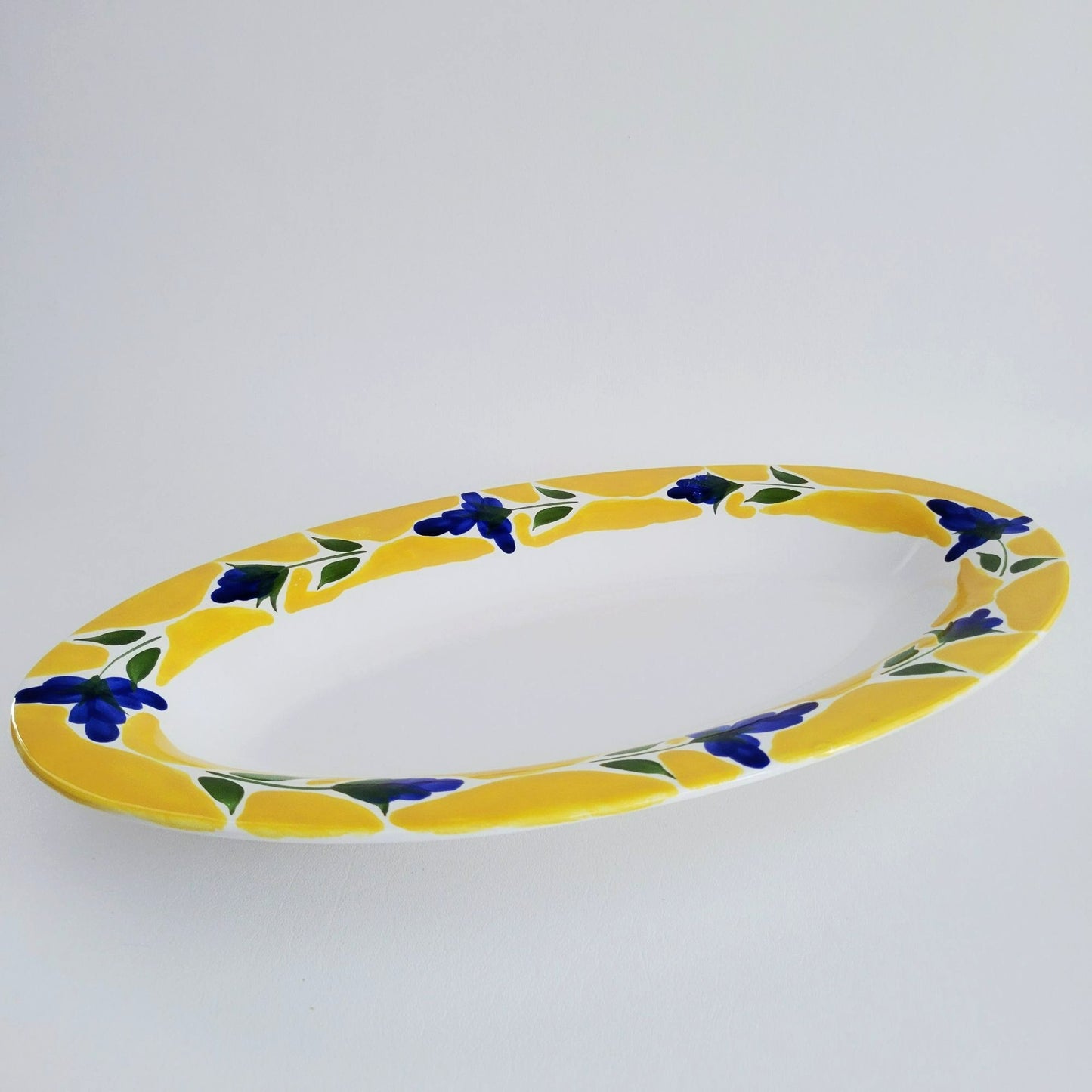 Dansk St. Tropez 18" Oval Serving Platter, Made in Portugal