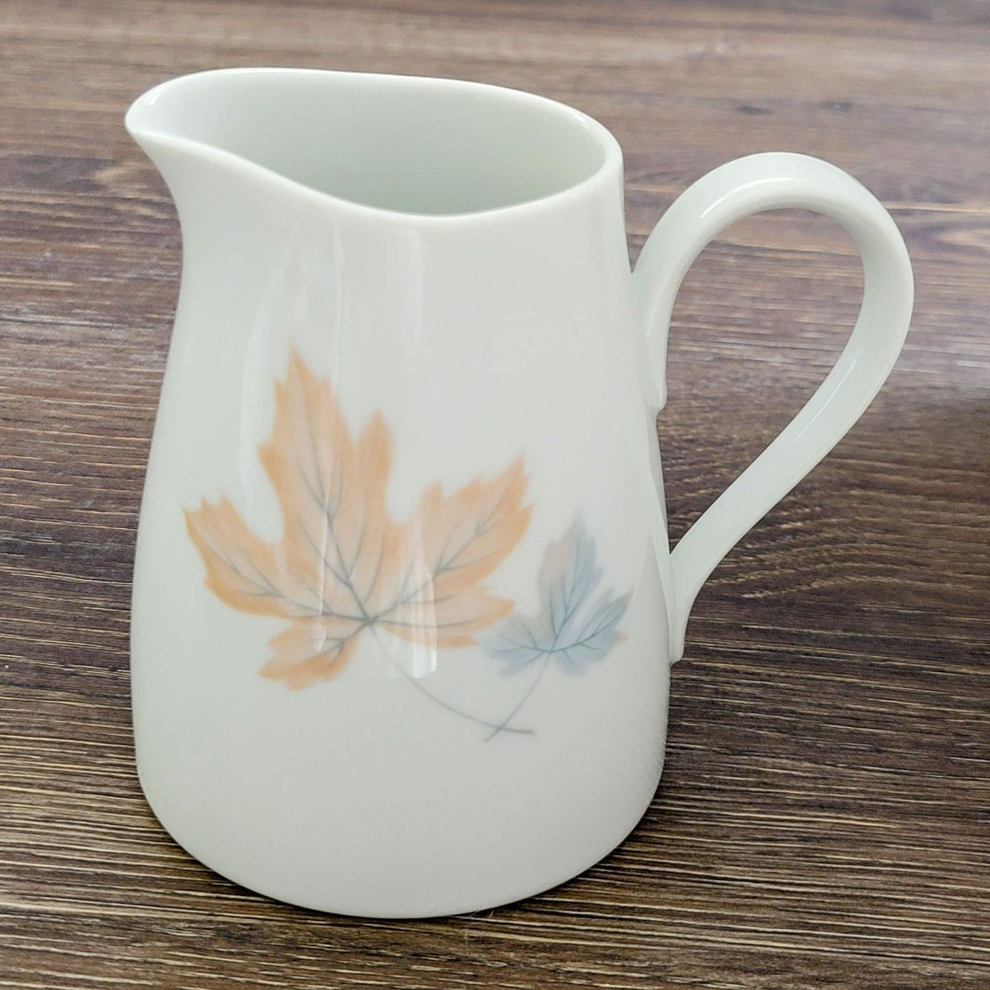 Noritake Maplewood Creamer & Sugar Bowl, c.1960s Japan