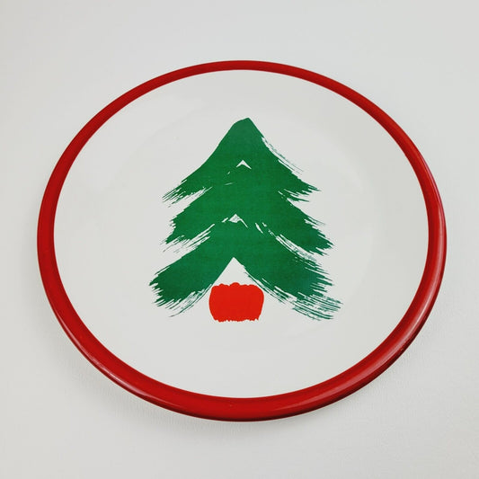 Pfaltzgraff Marimekko Christmas Tree Salad Plate, Set of 2
