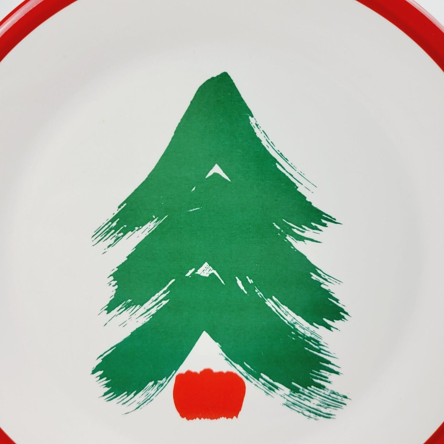 Pfaltzgraff Marimekko Christmas Tree Salad Plate, Set of 2