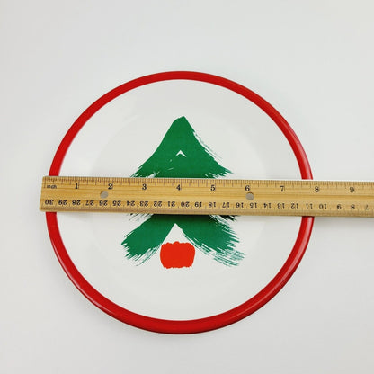 Pfaltzgraff Marimekko Christmas Tree Salad Plate, Set of 2