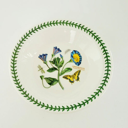 Portmeirion Botanic Garden Rim Soup Bowl Trailing Bindweed