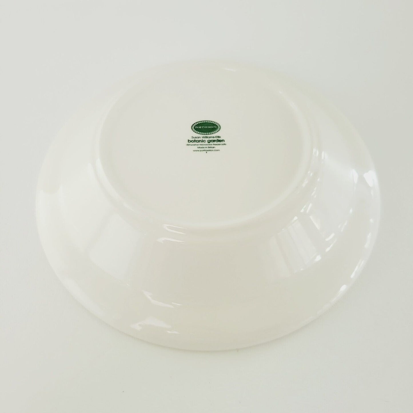 Portmeirion Botanic Garden Rim Soup Bowl Trailing Bindweed