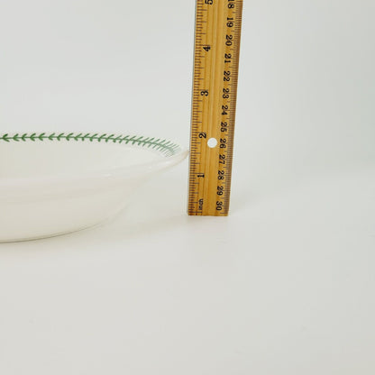 Portmeirion Botanic Garden Rim Soup Bowl Trailing Bindweed