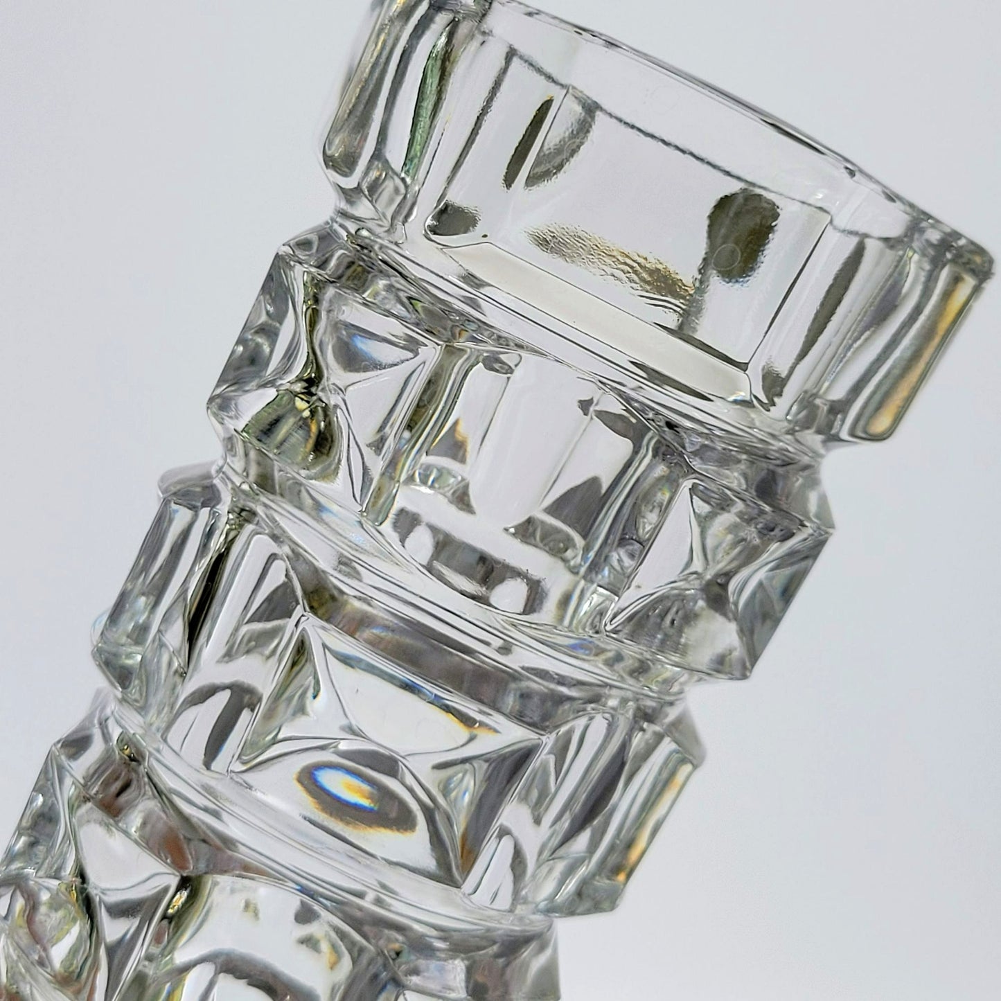 Cristal D'Arques Crystal Ancenis 8" Flower Vase, Made in France