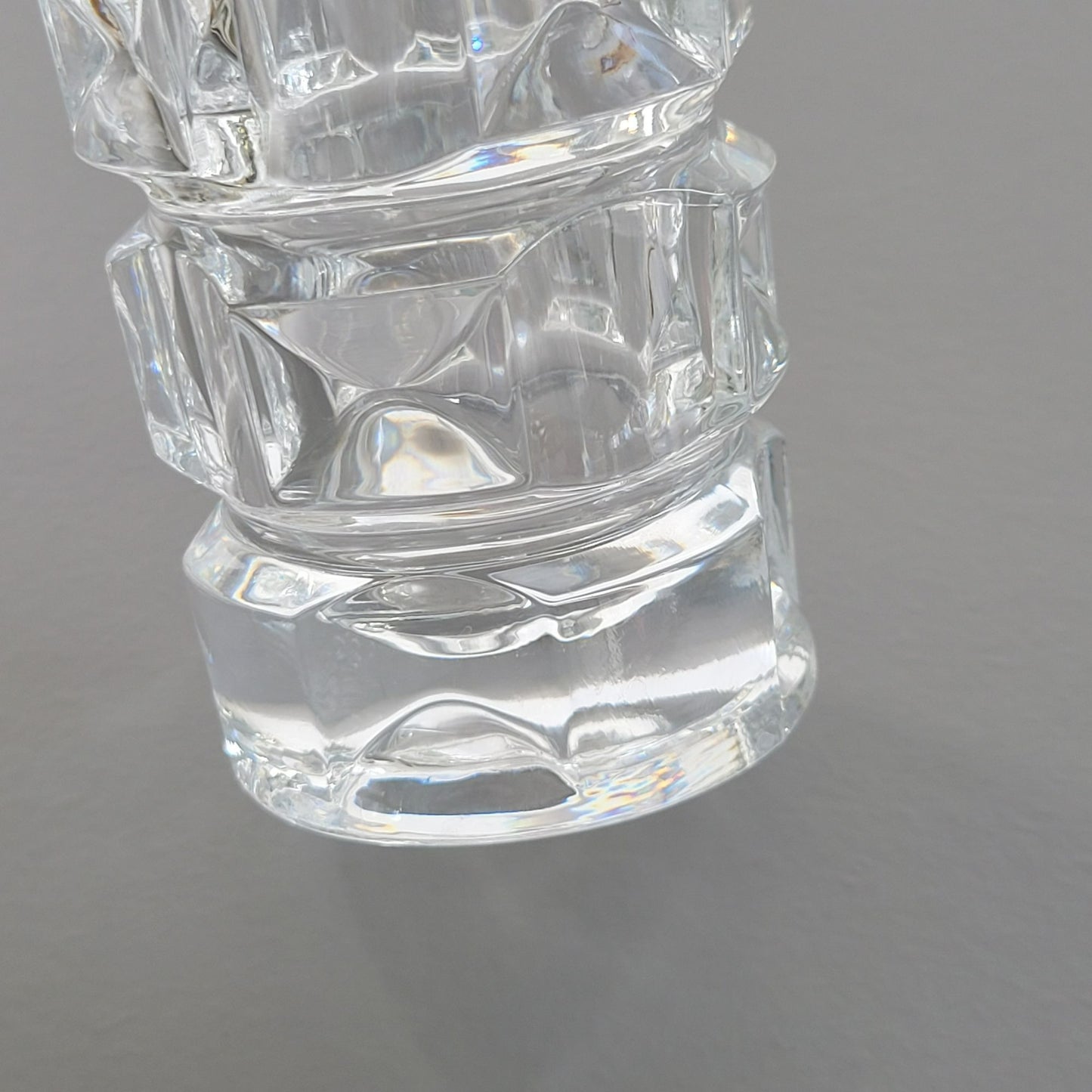 Cristal D'Arques Crystal Ancenis 8" Flower Vase, Made in France