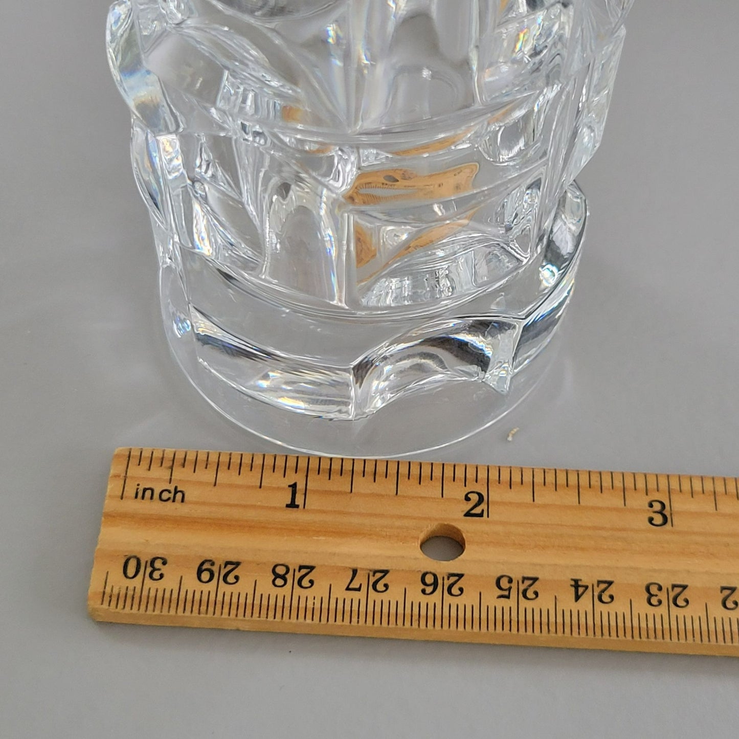 Cristal D'Arques Crystal Ancenis 8" Flower Vase, Made in France