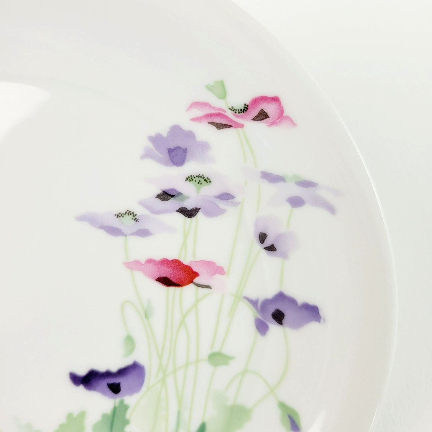 Block Spal Salad Plate Set of 2, Artist's Garden Midsummer Watercolor