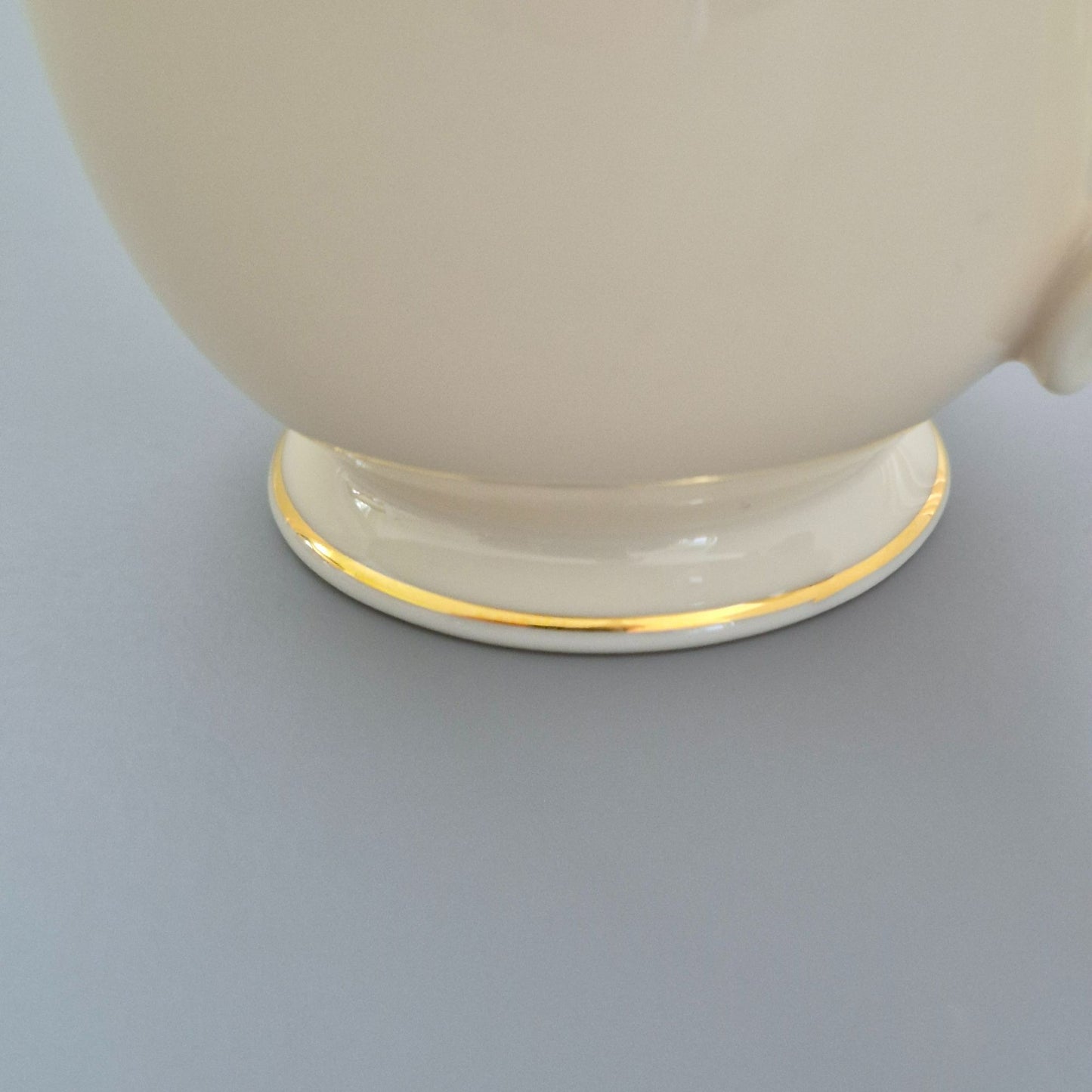 Lenox "Rose Manor Pink" Footed Cup Set of 2, c.1985-99 USA