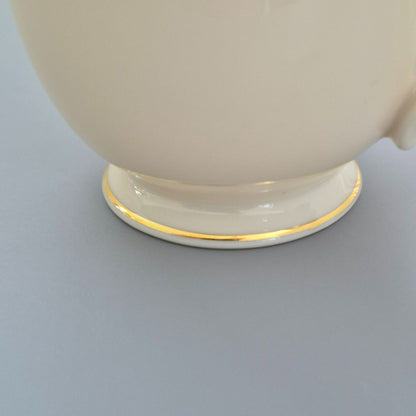Lenox "Rose Manor Pink" Footed Cup Set of 2, c.1985-99 USA