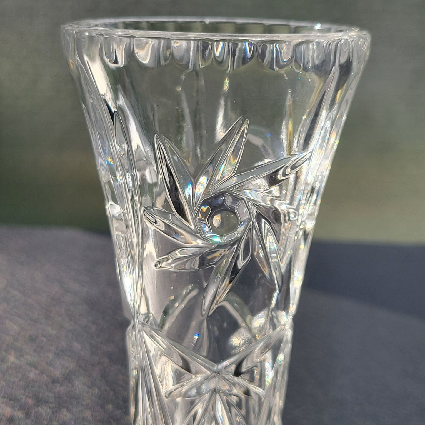 Lenox Crystal Star Bud Vase, Set of 2