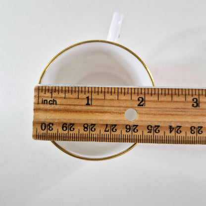 Royal Worcester "June Garland" Espresso Cup & Saucer, 2 Sets, c.1965-85 England