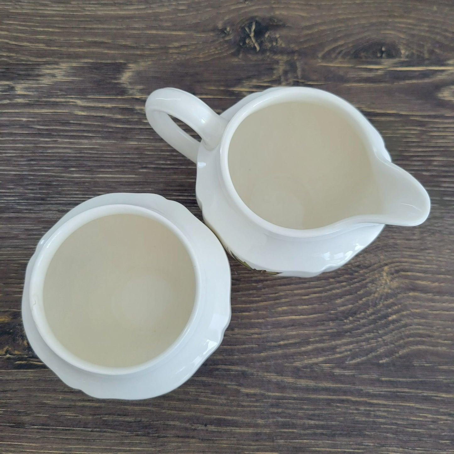 Wedgwood Drury Lane Creamer & Sugar Bowl,  c.1962-69 England