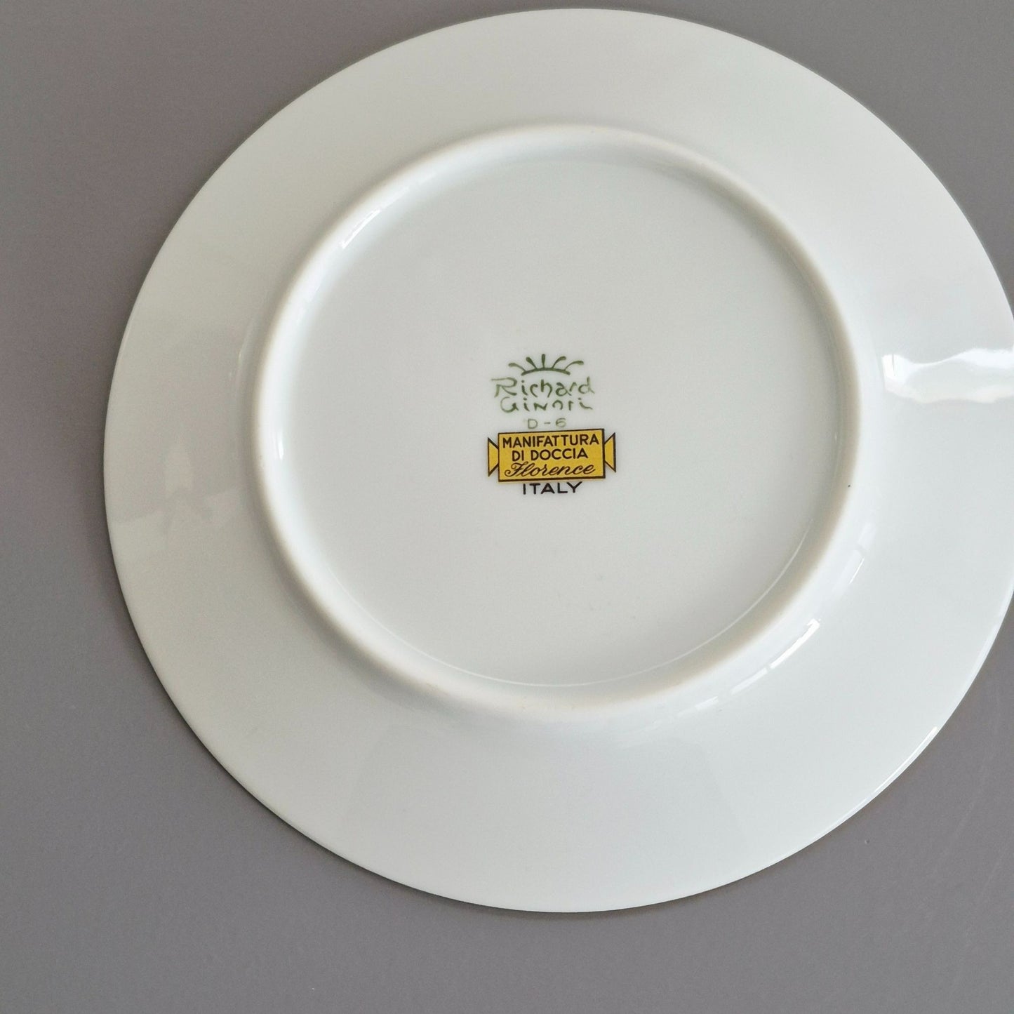 Richard Ginori "Palermo Yellow" Bread Plate, Set of 2 Italy c.1960-70s