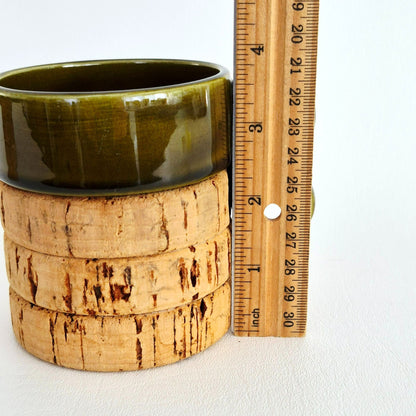 Cork Base Coffee Mug, Set of 2, Made in Portugal