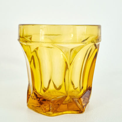Anchor Hocking "Fairfield Amber" Old Fashioned Set, c.1972-1977 USA