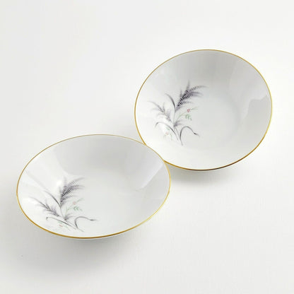 Rosenthal Thomas Dessert Bowl Set of 2, Wheat Motif, Made in Germany