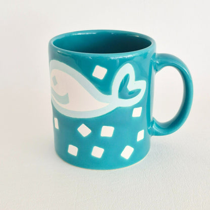 Waechtersbach Whale Coffee Mug, W. Germany Mark