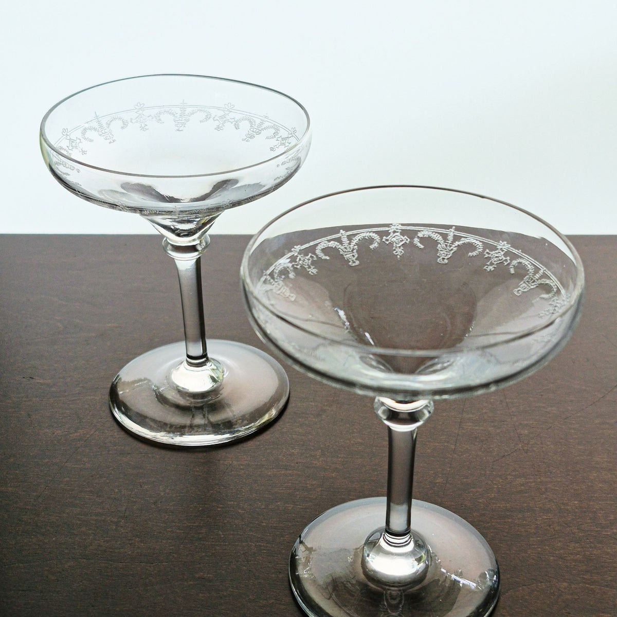 Bryce Champagne Coupe Set, c.1930-50 USA