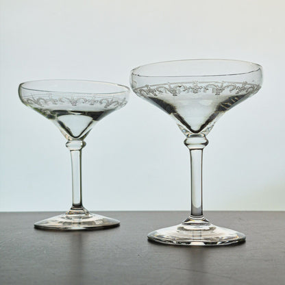 Bryce Champagne Coupe Set, c.1930-50 USA