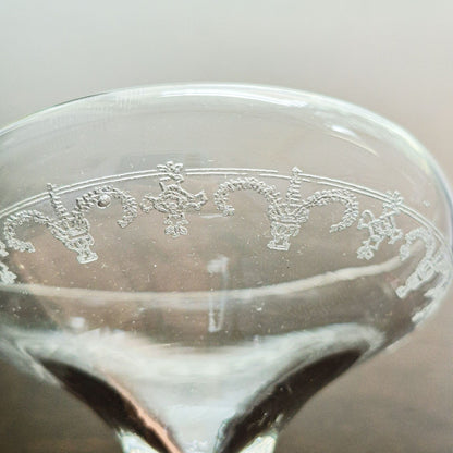 Bryce Champagne Coupe Set, c.1930-50 USA