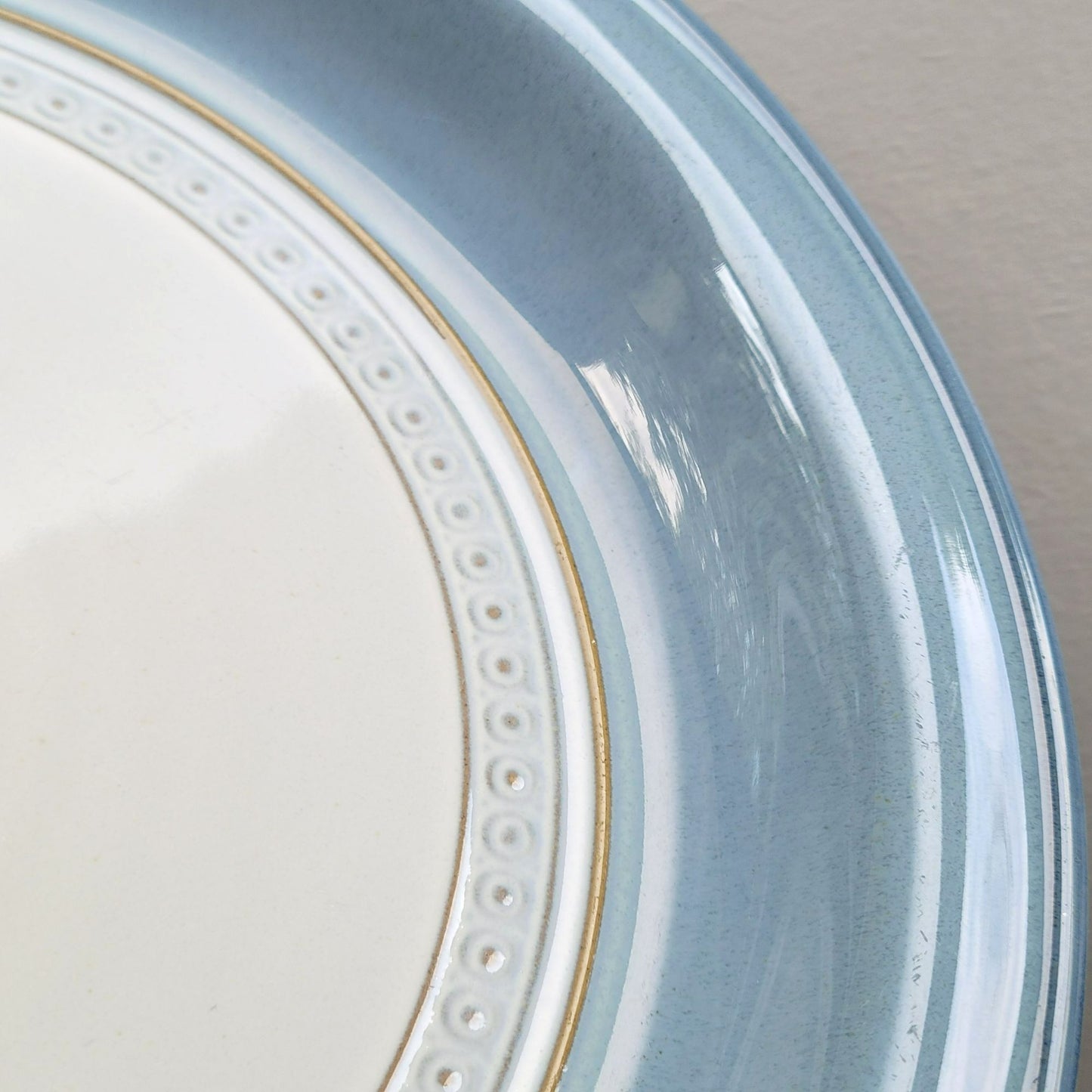 Denby Castile Dinner Plate, Stoneware, Made in England