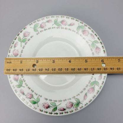 Botanical Gardens Magnolia Flower Cup, Saucer & Salad Plate Set, c1990s