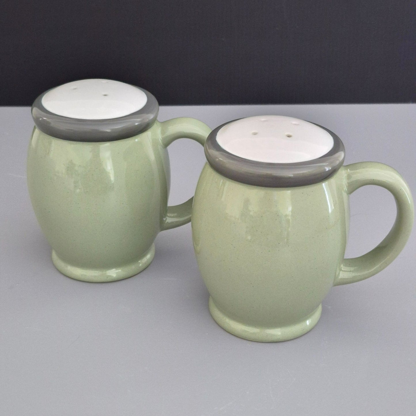 Pfaltzgraff "Sphere" Large Salt & Pepper Shaker Set, c.2001-07
