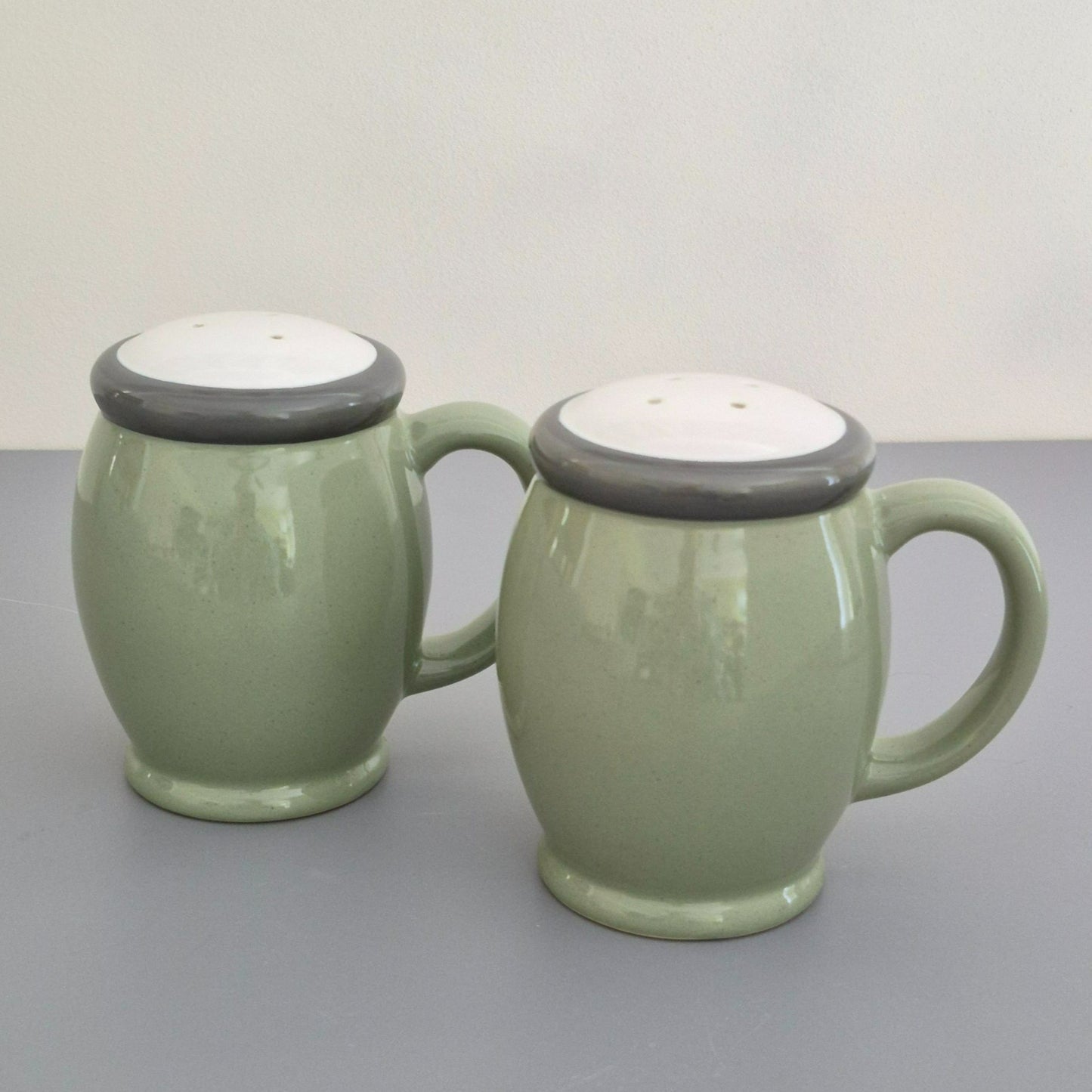 Pfaltzgraff "Sphere" Large Salt & Pepper Shaker Set, c.2001-07