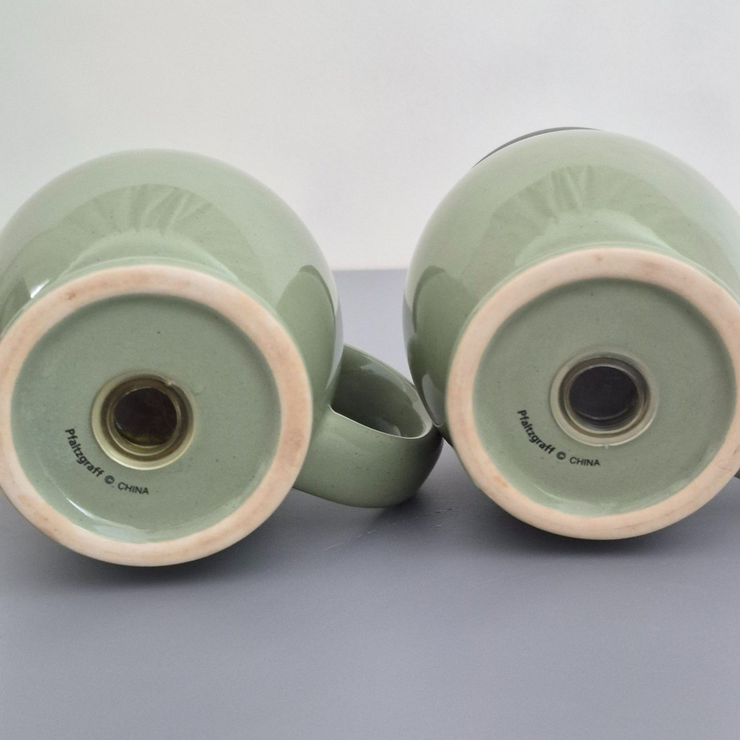 Pfaltzgraff "Sphere" Large Salt & Pepper Shaker Set, c.2001-07