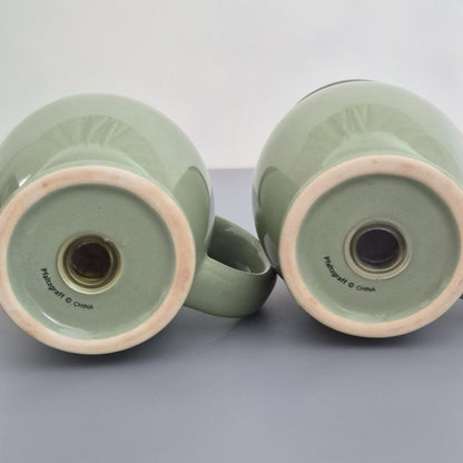 Pfaltzgraff "Sphere" Large Salt & Pepper Shaker Set, c.2001-07