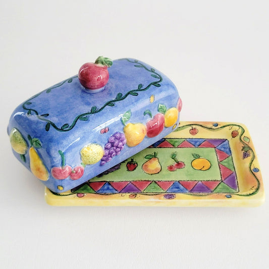 Sango Sangria Covered Butter Dish