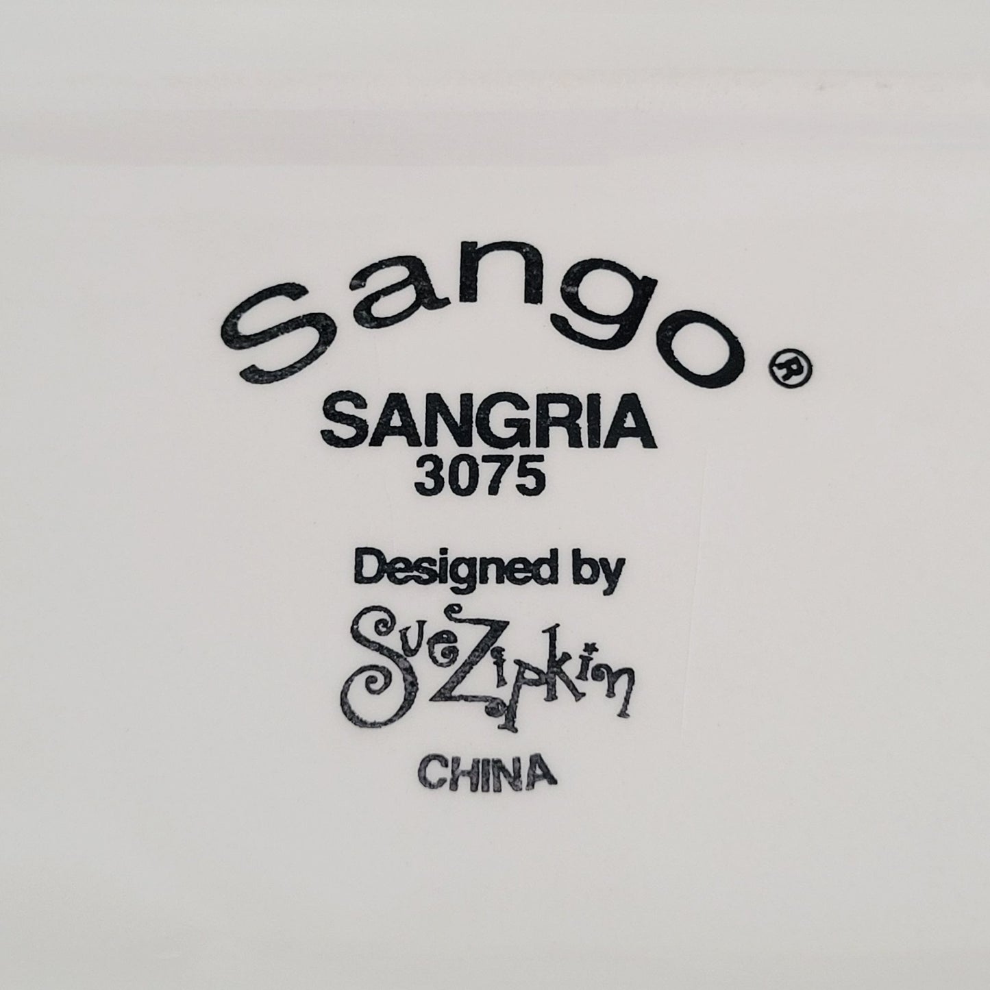 Sango Sangria Covered Butter Dish