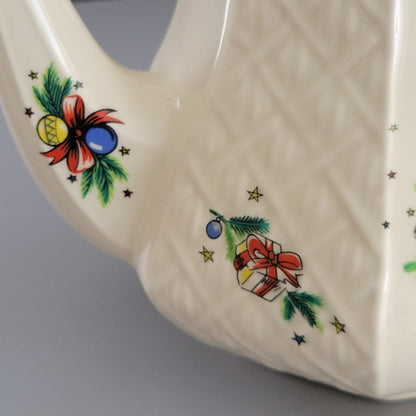 Sadler Christmas Eve Teapot, Made In England